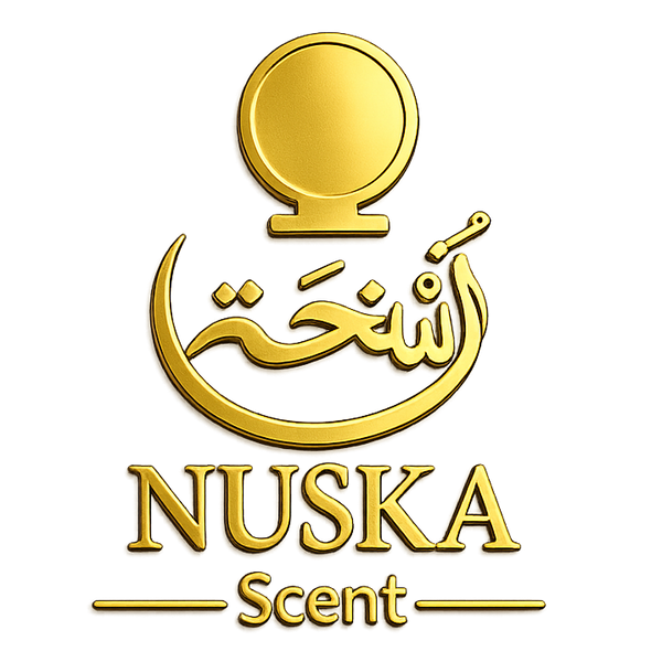Nuska Scent luxury fragrance logo Pakistan